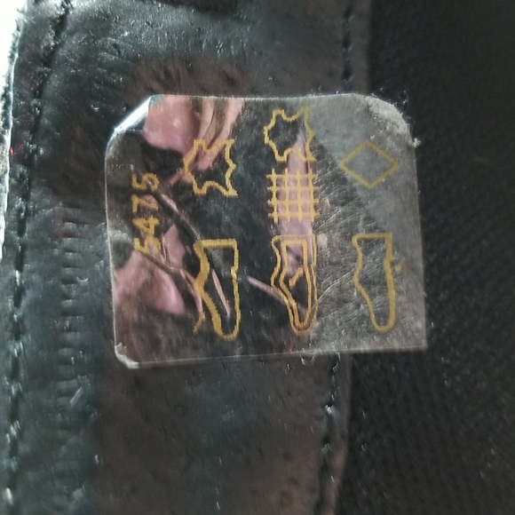 LH by La Halle Black Leather Lace Up with Double Zip Ankle Boots - US 9 - Picture 5 of 16